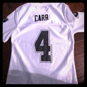 Oakland Raiders NFL KIDS JERSEY size 6X NWOT